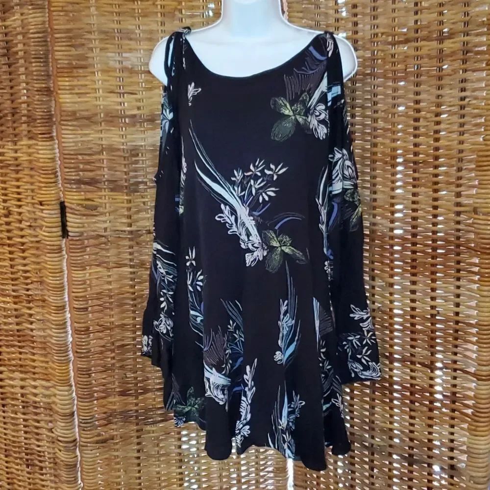 Free People Dress Open Shoulders M